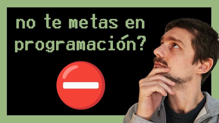 No aprendas programación en 2025- verdad?